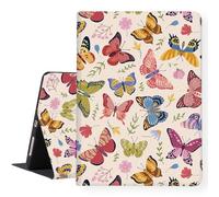 LI-LOVE Custodia per iPad 10a generazione 2022 iPad 10 Gen 11.9 pollici Sottile Leggero Farfalla Folio Stand Cover Protettiva Morbido TPU Angoli Regolabili Auto Wake Sleep Smart Custodia in pelle