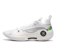Li-Ning Way of Wade 10 & 11 Series Uomini Professionali Scarpe da Pallacanestro Antiscivolo Assorbenti Gli Urti Calzature da Pallacanestro Uomo, Bianco, 45 EU