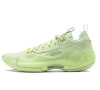 Li-Ning Way of Wade - Scarpe da Basket da Uomo, con Fodera Antiscivolo, Professionali, per Assorbimento degli Urti, Verde Erba, 42 1/3 EU