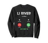 Li River Sta chiamando e Devo Andare in Cina in Viaggio Felpa