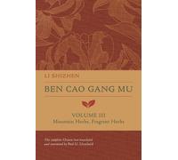 Li Shizhen Ben Cao Gang Mu, Volume III (Copertina rigida)