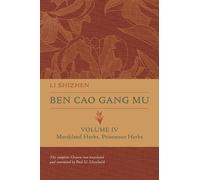 Li Shizhen Ben Cao Gang Mu, Volume IV (Copertina rigida)