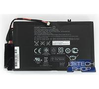 LI-TECH Batteria Compatibile 3400mAh per CODICE HP ELO4052XL-PL 14.4V 14.8V 4 Celle Nero