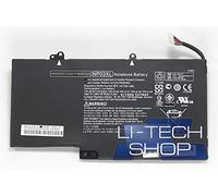 LI-TECH Batteria Compatibile 3700mAh per CODICE HP TPNQ148 10.8V 11.1V 6 Celle Nero 41Wh
