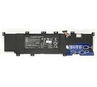 LI-TECH Batteria Compatibile 4000mAh per ASUS VIVOBOOK S400CARSI5T18 Nero Nuova Notebook