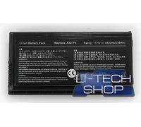 LI-TECH Batteria Compatibile per ASUS F5R-AP360C 10.8V 11.1V Nero di Ricambio 48Wh 4.4Ah