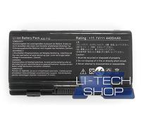 LI-TECH Batteria Compatibile per ASUS X51R-AP199C 10.8V 11.1V 6 Celle 4400mAh Nuova 48Wh