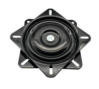 Li-TianFeng Piastra girevole di ricambio per sgabello da bar resistente, 15 cm, meccanismo girevole quadrato per sedia reclinabile o mobili, con cuscinetti a sfera, RP1PCS
