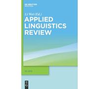 Li Wei Applied Linguistics Review. 2010 1 (Copertina rigida)