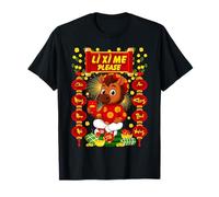 Li XI Me Please TET Binh NGO Chuc Mung NAM Moi 2026 Bambini Maglietta