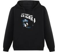 LI XIAOYA Cabinet of Dr Caligari Silent Film Horror Cult Goth Hoodies Long Sleeve Pullover Loose Hoody Sweatershirt Black XXL