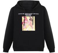 LI XIAOYA Captain Beefheart Shiny Beast Blues Hoodie Hoody Unisex Ptinted Hoodies Long Sleeve Men's Hooded with Pocket Black 3XL