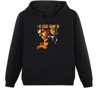 LI XIAOYA from Dusk Till Dawn Movie Hoodies Long Sleeve Pullover Loose Hoody Sweatershirt Black L
