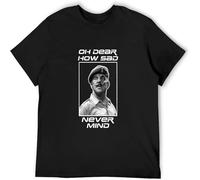 LI XIAOYA Oh Dear How Sad Never Mind Windsor Davies Aint Half Hot Mum Welsh T-Shirt Black XXL