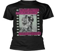 LI XIAOYA Peter And The Test Tube Babies T Shirt Pissed And Proud OI Black 3XL