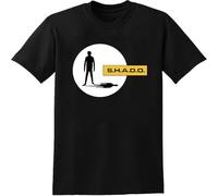 LI XIAOYA Shado Sci Fi Gerry Anderson TV Show Men's T-Shirt Unisex Mens Tees Black M
