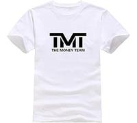 LI XIAOYA Summer TMT Print 100% Cotton Men's T-Shirt Short Sleeve Summer Male Tshirts Loose Letter T Shirts White XXL