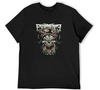 LI XIAOYA T Shirt Adult Escape The Fate Choose Your Fate Viking Skull Short Sleeve Funny Retirement Mens Tee Gifts Black 3XL