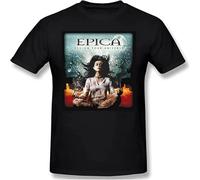 LI XIAOYA The Epica Design Your Universe Mens T-Shirt Printed Graphic Top Unisex Tee Black L