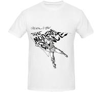 LI YA DENTAL Pere Ubu The Modern Dance Electronica Men Crew Neck Printed Shirt WhiteL