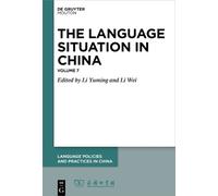 Li Yuming 2016 (Copertina rigida) Language Situation in China