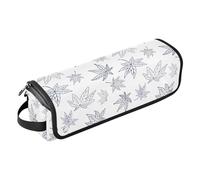 LI ZHI XIN Borsa da viaggio per strumenti per capelli 2 in 1 Borsa per asciugacapelli con tappetino resistente al calore, organizer per asciugacapelli, custodia per ferro arricciacapelli, scatola