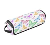 LI ZHI XIN Borsa da viaggio per strumenti per capelli 2 in 1 borsa per asciugacapelli con tappetino resistente al calore, organizer per asciugacapelli, custodia per ferro arricciacapelli, scatola