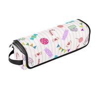 LI ZHI XIN Borsa da viaggio per strumenti per capelli 2 in 1 borsa portaoggetti per asciugacapelli con tappetino resistente al calore organizer per asciugacapelli borsa portaoggetti per ferro