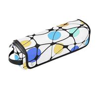 LI ZHI XIN Borsa da viaggio per strumenti per capelli 2 in 1, borsa portaoggetti per asciugacapelli, con tappetino resistente al calore, organizer per asciugacapelli, custodia per ferro