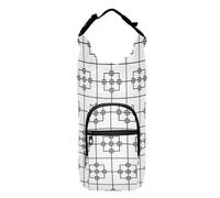 LI ZHI XIN Portabottiglie con cinghia, supporto per bottiglia d'acqua per zaino, accessori per bottiglie d'acqua, borsa termica per bottiglia d'acqua portatile, adatta a motivo a scacchiera da 1,134 g