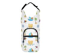 LI ZHI XIN Portabottiglie con cinghia, supporto per bottiglia d'acqua per zaino, accessori per bottiglie d'acqua, borsa termica per bottiglia d'acqua portatile, adatta a piccoli orsetti marinai da