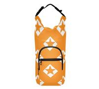 LI ZHI XIN Portabottiglie con cinghia, supporto per bottiglia d'acqua per zaino, accessori per bottiglie d'acqua, borsa termica per bottiglia d'acqua portatile, adatta a 1,134 g, motivo a stelle