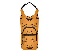 LI ZHI XIN Portabottiglie con cinghia, supporto per bottiglia d'acqua per zaino, accessori per bottiglie d'acqua, borsa termica per bottiglia d'acqua portatile, adatta a 1,134 g, motivo Halloween con