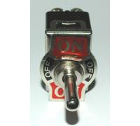 LI27001 DOPPIO DEVIATORE A LEVETTA ON / OFF / ON TERMINALI A VITE