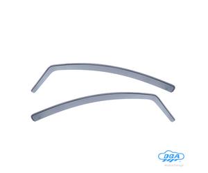 LI90 Set Deflettori Aria Anteriori Ad Incastro Tipo Lungo per Opel Corsa D 3P (0