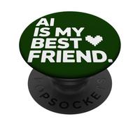 L'IA è la mia migliore amica PopSockets PopGrip Adesivo