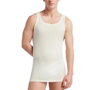 Liabel 1 Pezzo Canottiera Uomo 05148 223 Spalla Larga in Lana (Bianco, 5/L)