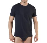 Liabel 1 Pezzo Maglia 02855 23 Mezza Manica Girocollo in Cotone Termico Nero Taglia XL