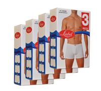 Liabel, 12 paia di boxer in cotone elasticizzato per un confort eccezionale.