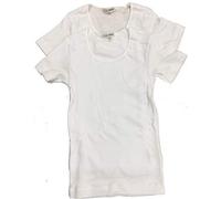 Liabel 2 Maglie Bimba Caldo Cotone - 6/7 Anni, Bianco