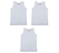 Liabel 2 Vogatore Spalla Larga Puro Cotone Bambino Art. 03828/223R (3 (3 Anni), Bianco)