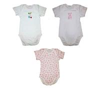 Liabel 3 Body neonata Mezza Manica 100% Cotone Art. 05832/1407/04 Rosa (24 Mesi)