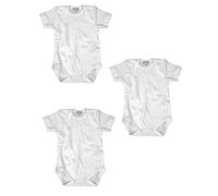 Liabel 3 Body neonata/o Manica Corta 100% Cotone Art. 05832B/T407 Bianco (6 Mesi)
