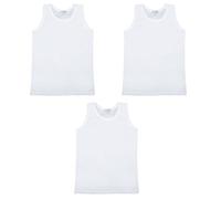 Liabel 3 Canotte Spalla Larga Cotone Bimbo Art. 04428/T223R Bianco