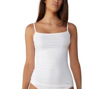 Liabel® 3 Canottiera Donna Seamless Elasticizzato Microfibra Spalla Larga e Stretta Canotta Intimo Cannottiere Eleganti Canotta Donna Intimo Cotone Maglia Intima Donna (3 Bianco Spalla Stretta, L/XL)