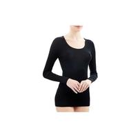 Liabel 3 Maglie Donna Manica Lunga Cotone Termico 2855/36 (IT, Testo, XXL, Regular, Regular, Nero)