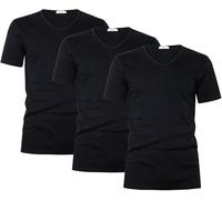 Liabel 3 Maglie Termiche Mezza Manica Uomo Scollo a v in Puro Cotone 2855/53