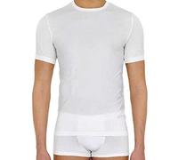 Liabel, 3 Maglie Uomo a Manica Corta a Girocollo in Puro Cotone 100% Supima, Modello Aria Colore Bianco. Taglia 48/M