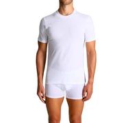 Liabel 3 Pz Maglietta Uomo Intima Cotone100% Premium ComfortFit | Morbidezza e Traspirabilità | T Shirt Uomo Ideale per Tutte Le attività (IT, Testo, M, Regular, Regular, 3 Pz Bianco - Girocollo)