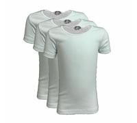 Liabel 3 t-Shirt Bambina Ragazza Mezza Manica Girocollo Caldo Cotone Art. 02828/E26R Bianco (8 (12 Anni))